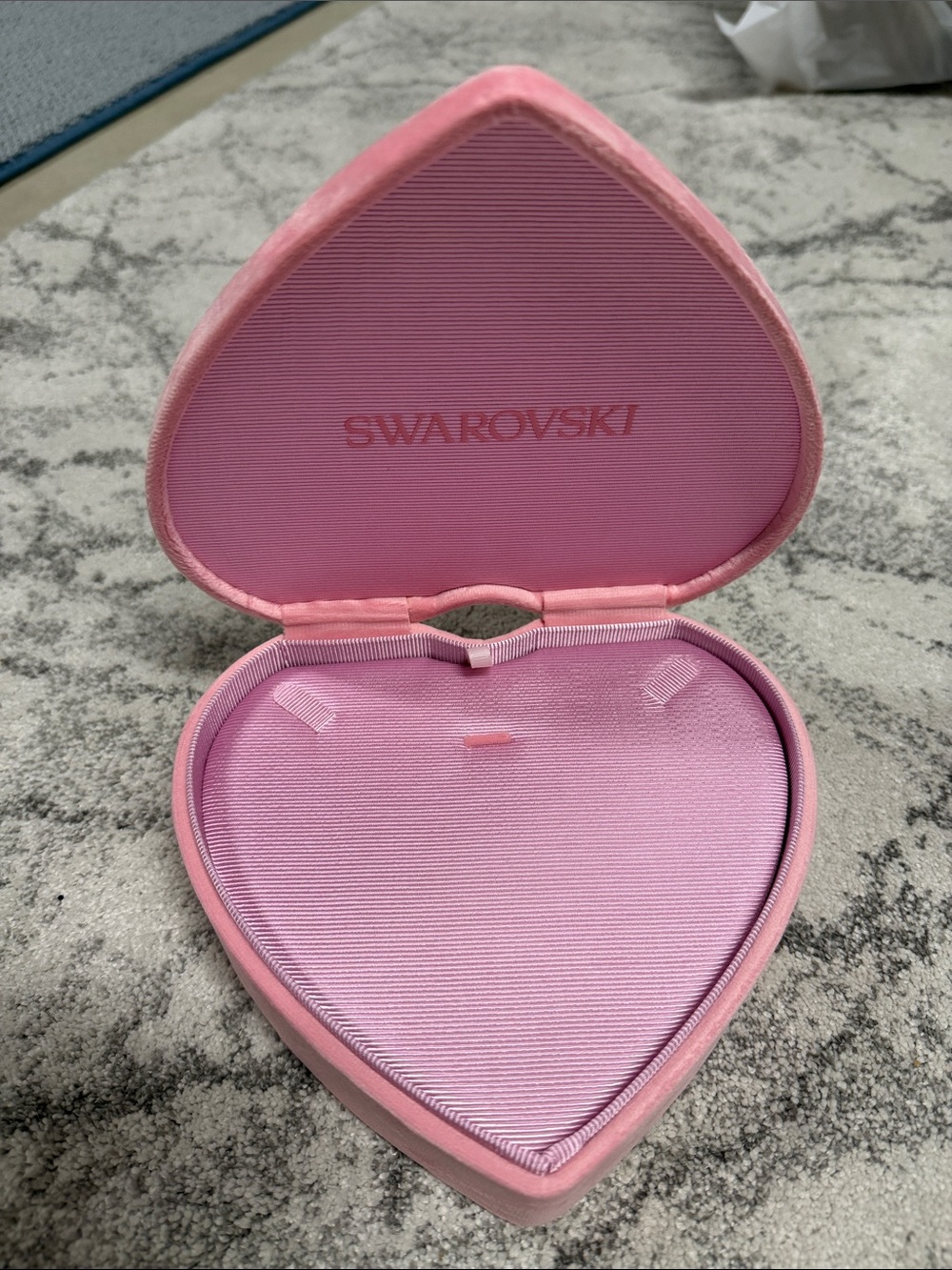 Swarovski Pink Heart Jewelry Box - Picture 3 of 4